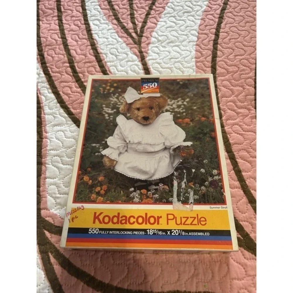 Vintage Kodacolor Puzzle Dog‎
